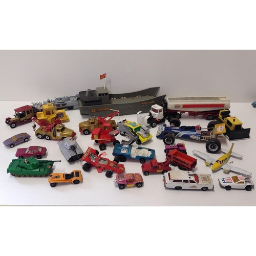 245 - Assortment of 1970's and later diecast model vehicles. Shipping Group (A).