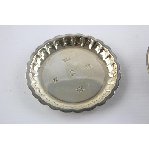 60 - (2) Birmingham hallmarked silver dishes, 67g. Shipping Group (A).