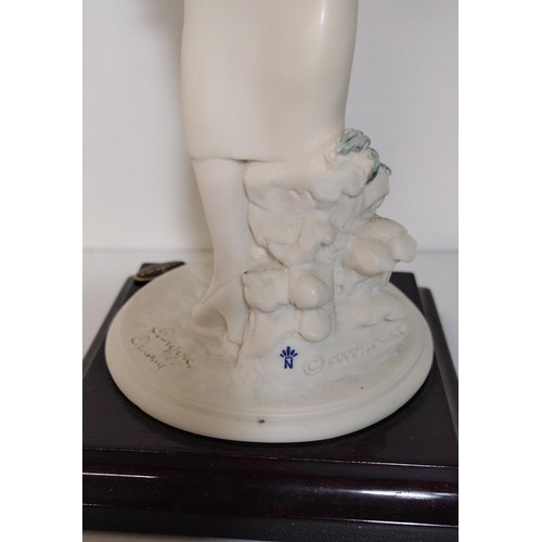 139 - Giuseppe Armani for Florence porcelain figure, approx H:34 cm Shipping Group (A).