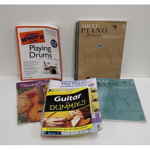 59 - Beginners guides to playing musical instruments various