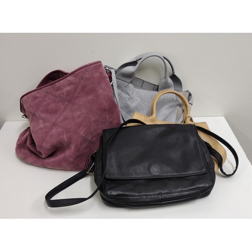 55 - Four various handbags to include 'Tula' etc. Shipping Group (A).