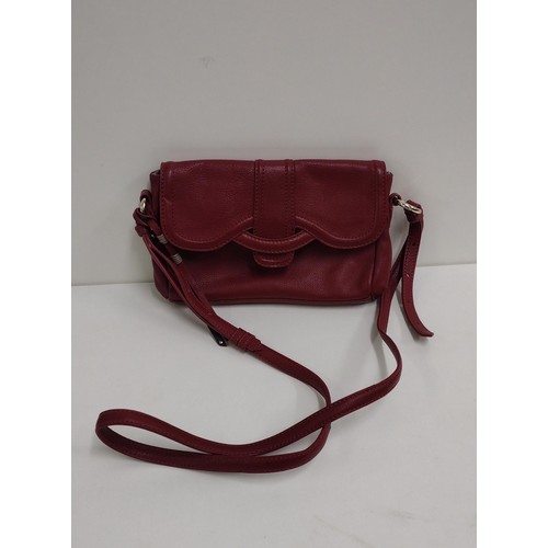 54 - 'Radley' red shoulder bag. Shipping Group (A).