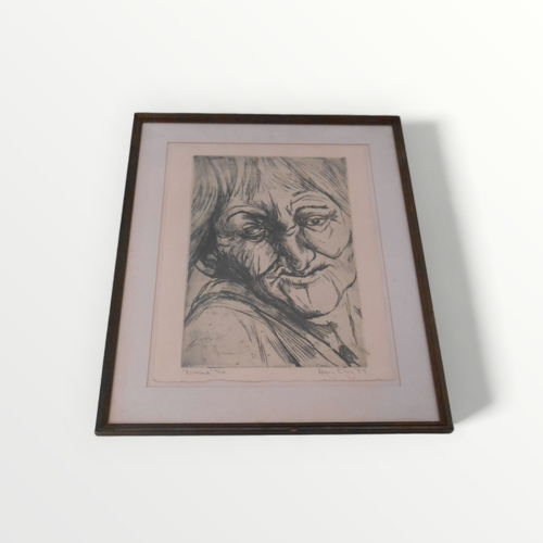 152 - After Mary Riley 'Rosina' a late 20th century limited edition etching 34 x 22cm. Signed and dated '8... 