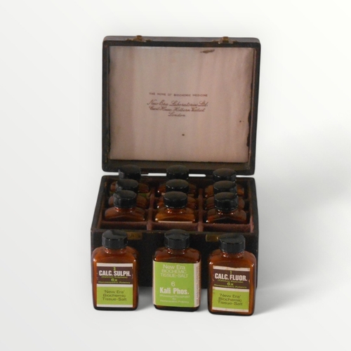 88 - Original box containing 12 bottles of 'Tissue - Cell salts' in accordance with the 'Biochemic System... 