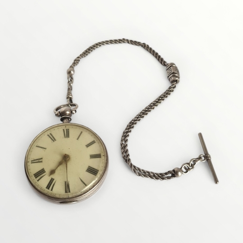 12 - Vintage pocket watch and Albert chain. Shipping group (A).