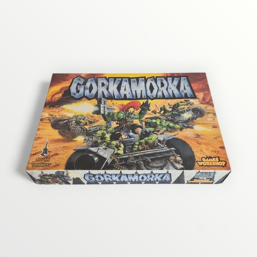 197 - 'Gorkamorka' by Games Workshop, figures and vehicles from Warhammer 50,000. retaining original box. ... 