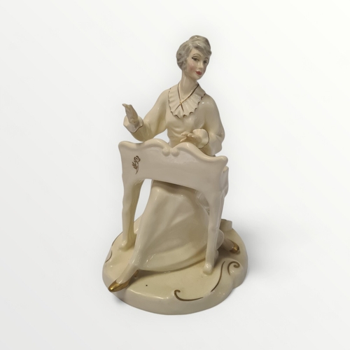 262 - Royal Doulton figure HN 2756 'Musicale' by Eric Griffiths, 23cm high. Shipping group (A).