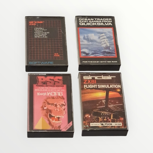 280 - Original Sinclair ZX81 home computer with manuals, memory expansion and tape cassette programs. Ship... 