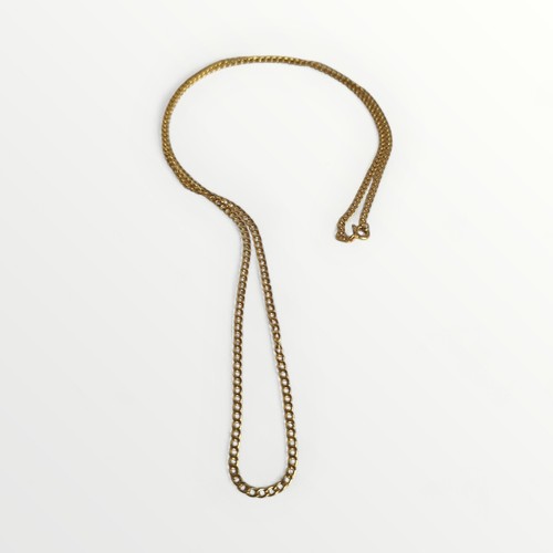 9 - 9ct yellow gold chain, 12