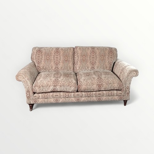 298 - Parker Knoll three piece suite, textured all over upholstery; two deep seated armchairs and a three ... 