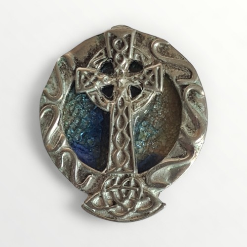 45 - Three Celtic brooches. Shipping group (A).