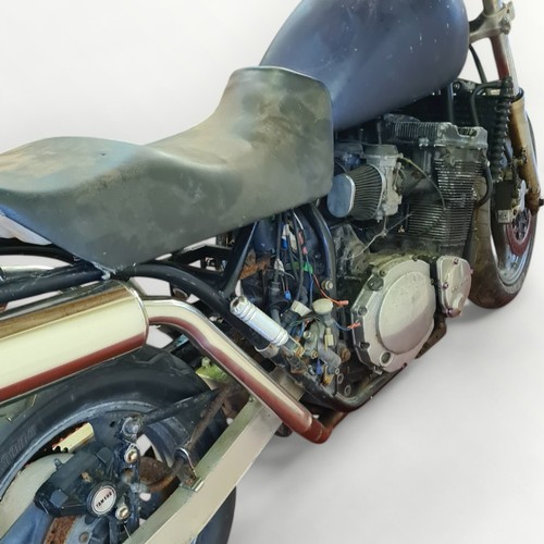 345 - Suzuki motorcycle for restoration. We have numerous spare parts which can be negotiated separately w... 