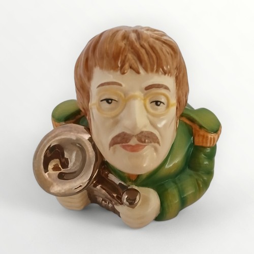 42 - Kevin Francis 'John Lennon face pot' 6cm high.Shipping group (A).