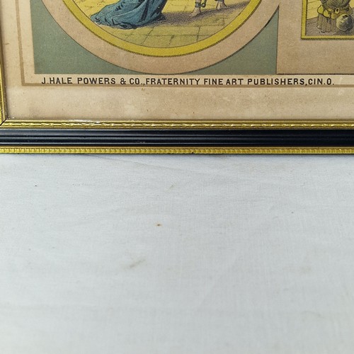 8 - Knights of Pythias Lithograph and a Print - Lithograph the Knights of Pythias.

Postage Band D