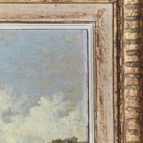 11 - Alfred Vickers (1786-1868) Oil on Canvas Landscape.
British artist Alfred Vickers is predominantly k... 