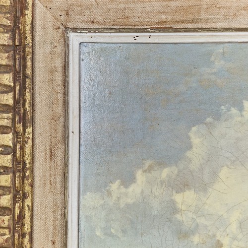 11 - Alfred Vickers (1786-1868) Oil on Canvas Landscape.
British artist Alfred Vickers is predominantly k... 