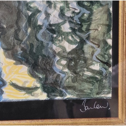 31 - Limited Edition Hand Coloured Lithograph of Campo de la Maddalena in Venice - No.32 of 175. Signed b... 