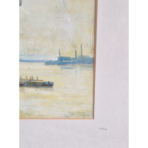 41 - Three ltd edition prints inc Charles W Wyllie, Blackman and Greenslade. Largest 74cm x 56cm

Postage... 