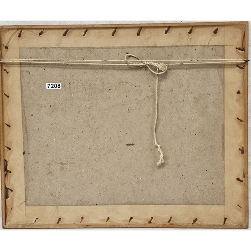 49 - a Rare Hand Drawn Pencil Sketch of a 1930's Austin Racing car, signed by artist. H.D  Dammers. A ski... 