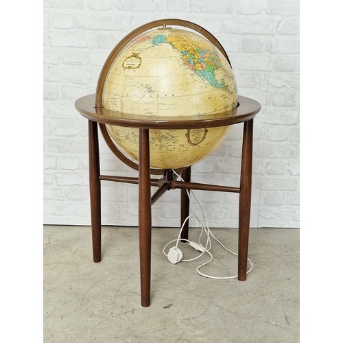 Replogle 16 inch Heirloom Illuminating Globe - Circa 2000 well made ...