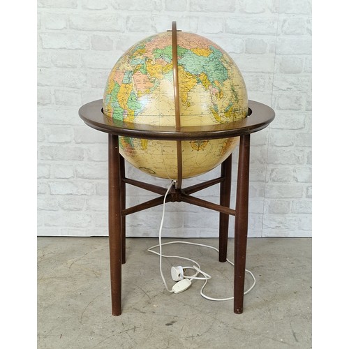 Replogle 16 inch Heirloom Illuminating Globe - Circa 2000 well made ...