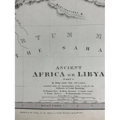 46 - Six Maps depicting ancient countries, Engraved by J&C Walker 1830 - 1840 Published by Baldwin and Cr... 