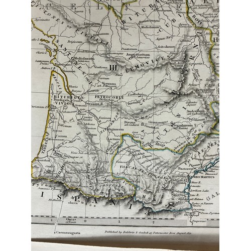46 - Six Maps depicting ancient countries, Engraved by J&C Walker 1830 - 1840 Published by Baldwin and Cr... 