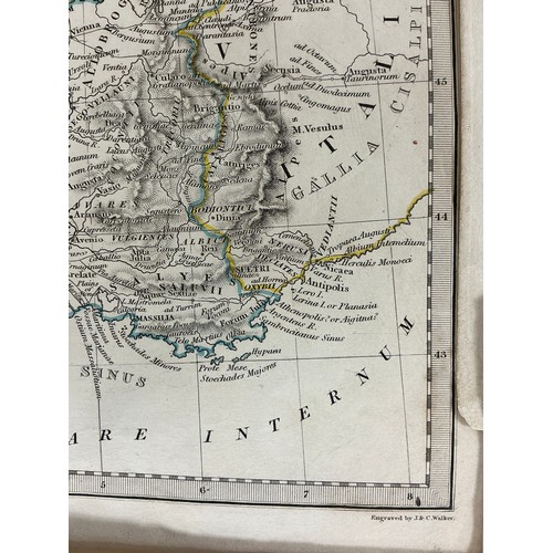 46 - Six Maps depicting ancient countries, Engraved by J&C Walker 1830 - 1840 Published by Baldwin and Cr... 