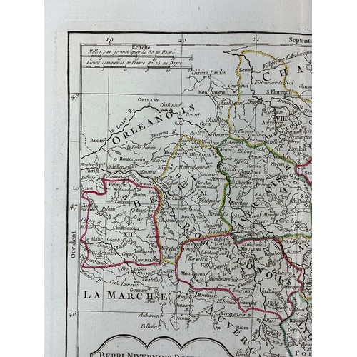 27 - Two French Revolutionary Period Maps: La Gaule after Robert de Vaugondy Circa 1794 - 95.
Along with ... 