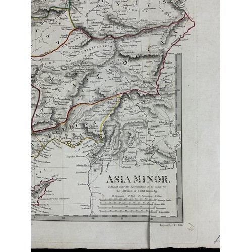 26 - Asia Minor Engraved by J&C Walker - Engraved map circa 1830. published by Baldwin and Cradock May 1s... 
