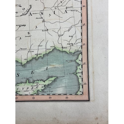 18 - A New Map of Turkey in Europe divided into its Provinces circa 1801 - Engraved and Published by John... 
