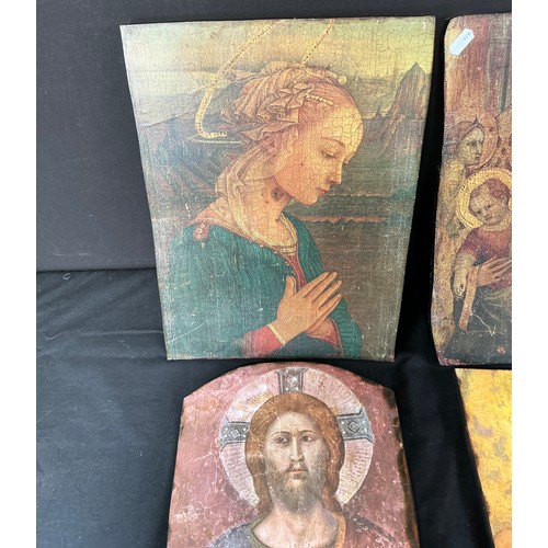 12 - Icons on Wood - five artworks screen printed on reclaimed timber

Postage band B
