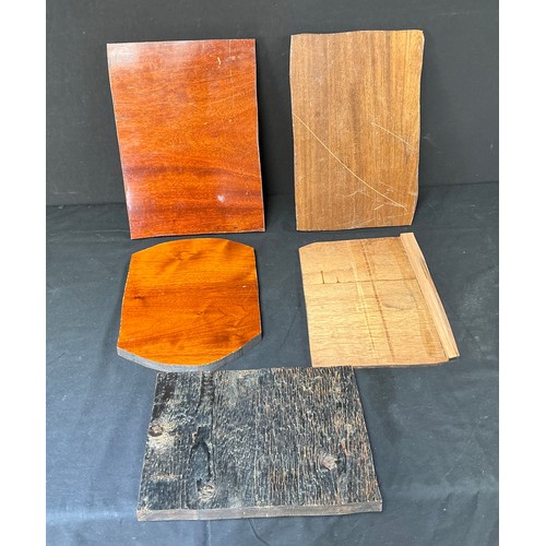 12 - Icons on Wood - five artworks screen printed on reclaimed timber

Postage band B