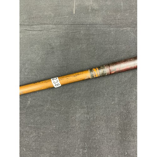 23 - Copper Handled Golf Club - an unusual tappered copper handle golf club with with a Monstrose 3 Iron ... 