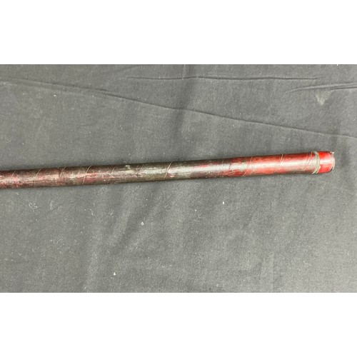 23 - Copper Handled Golf Club - an unusual tappered copper handle golf club with with a Monstrose 3 Iron ... 