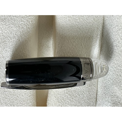 32 - Mountblanc Starwalker Pen - Black precious resin and steel capped nip. Floating Snowflake.  Mint con... 