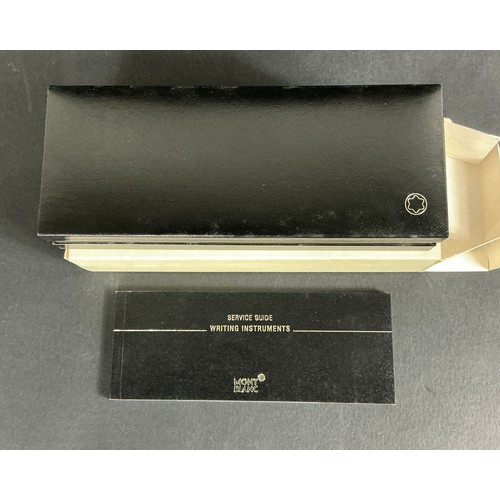 32 - Mountblanc Starwalker Pen - Black precious resin and steel capped nip. Floating Snowflake.  Mint con... 