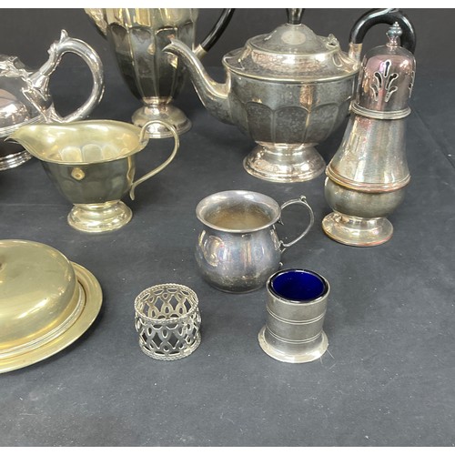 59 - EPNS Tea Service - along with other EPNS Items

Postage band B