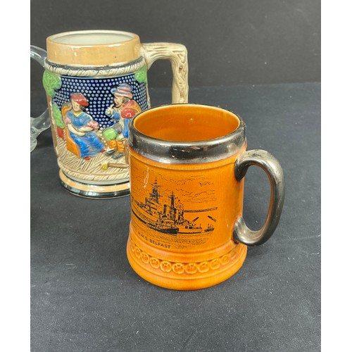 53 - Collection of Drinking Vessals - glass, ceramic and pewter

Postage band B