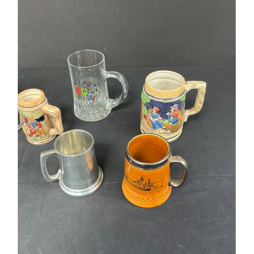 53 - Collection of Drinking Vessals - glass, ceramic and pewter

Postage band B