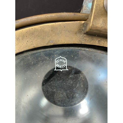 4 - Rare Large Marine Searchlight - Highly unusual Celofon large search lamp with eyebolt attachment

Co... 