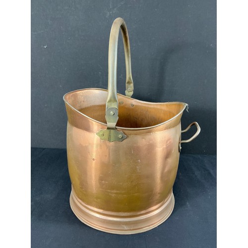 51 - Copper Coal Scuttle -

Postage band D
