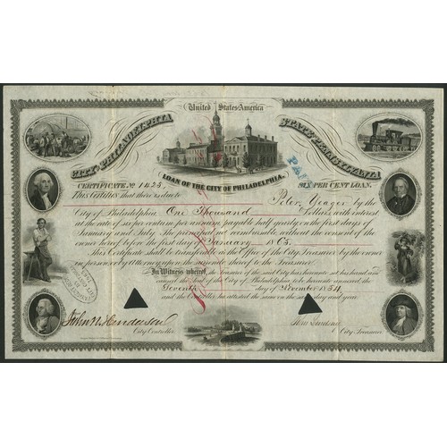 651 - U.S.A.: A miscellaneous group of certificates comprising Portland Gas & Coke Company, [1932]; A ... 