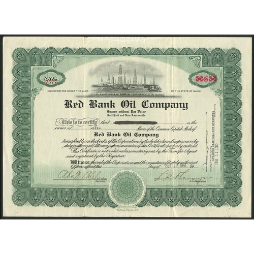 640 - U.S.A.: A Collection of 12 mainly Eastern oil certificates, comprising Milliken Company, 19[17]; App... 