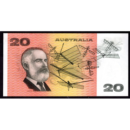 76 - Australia, Reserve Bank, 20 dollars, ND (1979), #XXL 506311 (Pick 46c). Centre fold, EF.... 