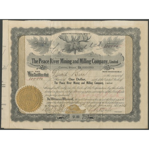 2 - A small group of Australian and Canadian certificates including Southern Ontario Land Company Limite... 