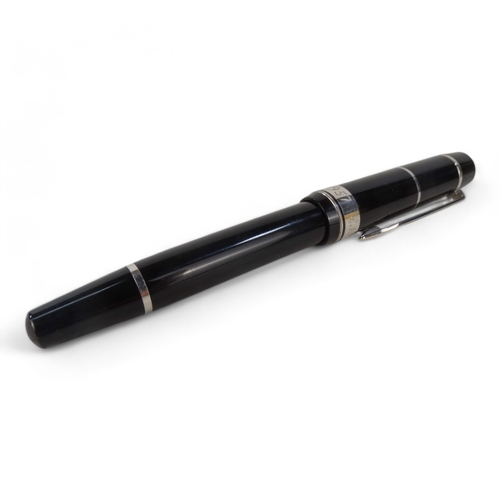 13 - A Mont Blanc fountain pen - special edition issued to commemorate Arturo Toscanini, with an 18k whit... 