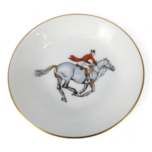 258 - A Royal Doulton character plate - 'The Hunting Man', 23cm diameter, together with a boxed set of Roy... 