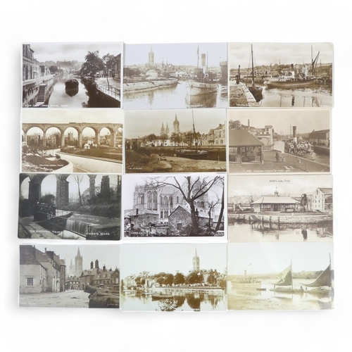 113 - Approximately 170 Cornish postcards - Truro and its environs.