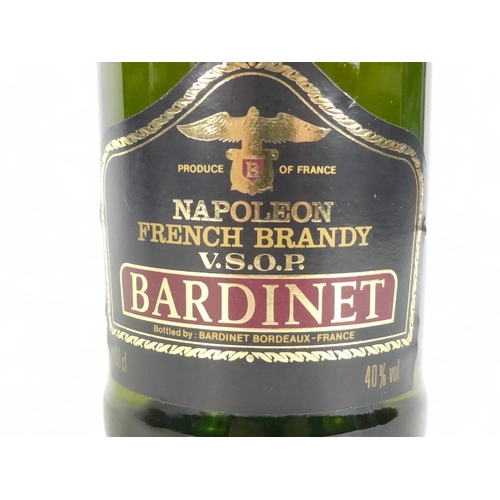 192 - A bottle of Bardinet Napoleon French VSOP brandy